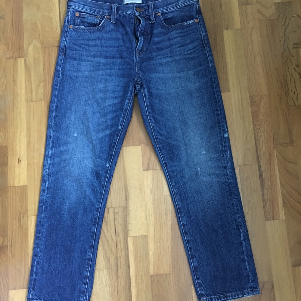 Madewell straight crop jeans 29
